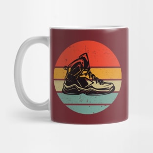 Vintage Art Basketball Shoe Mug